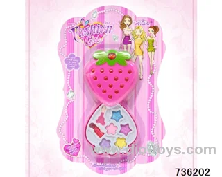 cosmetics in blister card