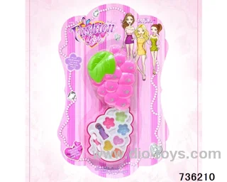 cosmetics in blister card