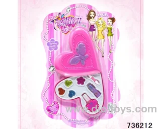 cosmetics in blister card