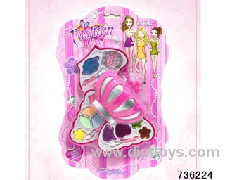 cosmetics in blister card
