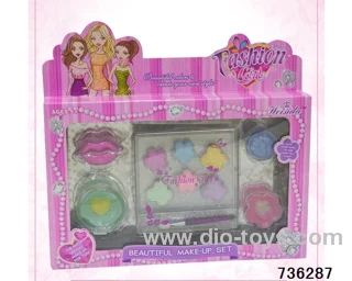 cosmetics in window box