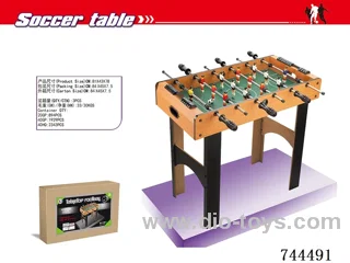 Foosball table in Brown Carton