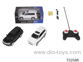 1:24 4ch rc car with light included battery
