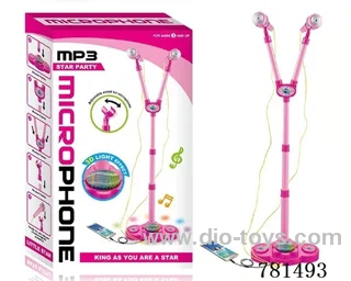 microphone with light