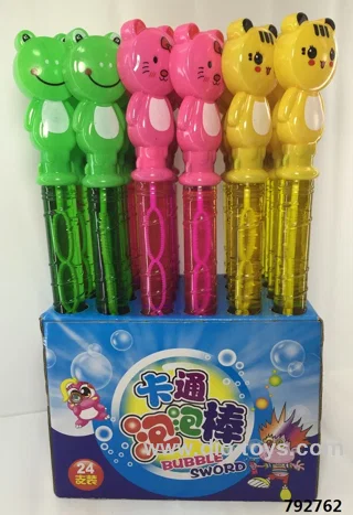 Cartoon Bubble Stick (Animal) (24PCS)