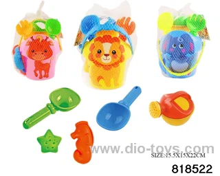 beach toys in 7pcs net bag