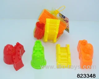 beach toy in 4pcs net bag