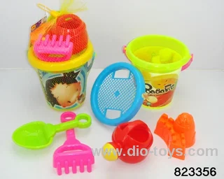beach toy in 6pcs net bag