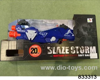 B/O soft bullet gun in display box