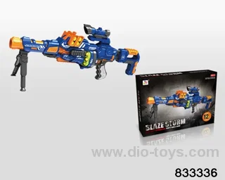 B/O soft bullet gun in color box