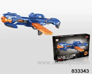 Soft bullet gun in color box