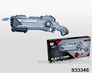 Soft bullet gun in color box