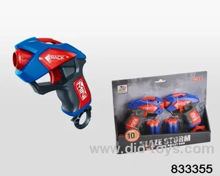 Soft bullet gun in display box