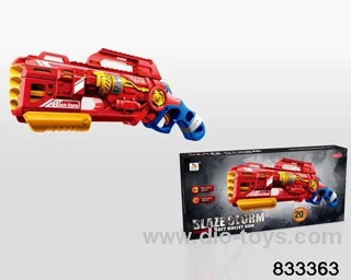 Soft bullet gun in color box