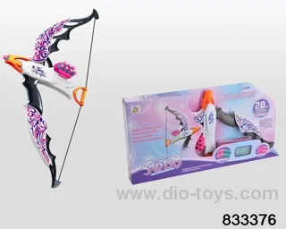 Bow and arrow in display box