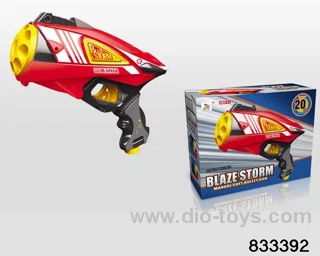 Soft bullet gun in color box