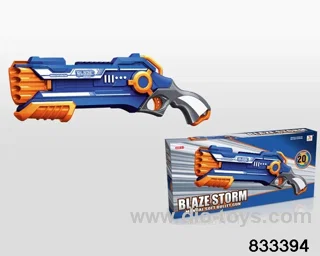 Soft bullet gun in color box