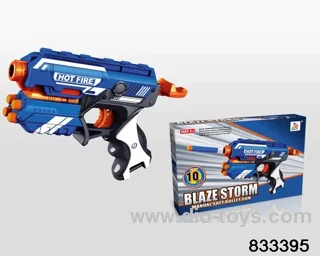 Soft bullet gun in color box