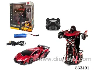 2.4G rc robot in window box  include battery