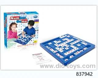number game in color box