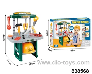 Tool set in color box