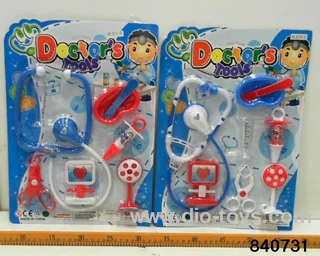 doctor set in blister card