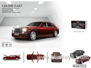 1:24 pull back alloy car W L/M in gilf box
