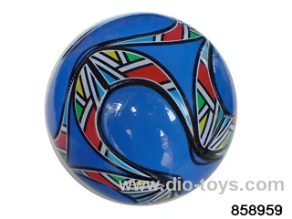 22-23cm football in OPP bag with net bag(color mix)