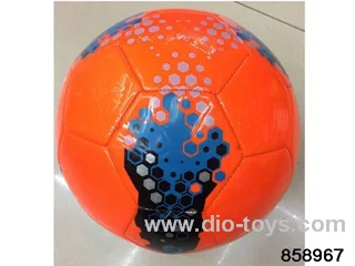 22-23cm football in OPP bag with net bag(color mix)