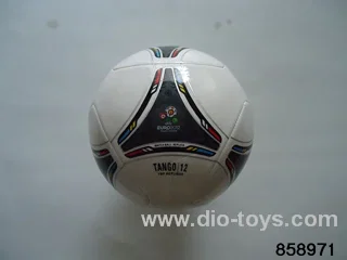 22-23cm football in OPP bag with net bag(color mix)