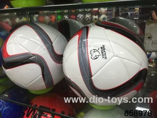 22-23cm football in OPP bag with net bag(color mix)