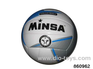 volley ball(22-23cm) in OPP bag with card