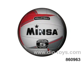 volley ball(22-23cm) in OPP bag with card