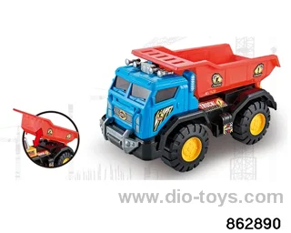 free wheel car in PP bag with header