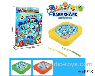 fishing toy in window box