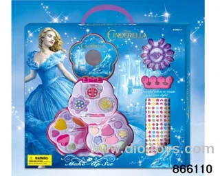 cosmetics in window box