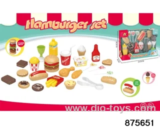 fast food set in 15pcs window box