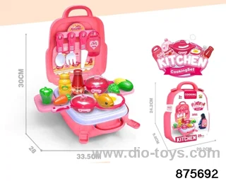 kitchen set in paper card