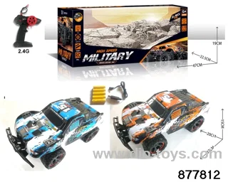 2.4G 1:10 4 ch rc car with light included battery