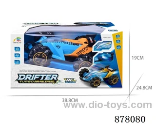 1:12 8ch rc stunt car with spary included battery