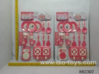 tableware in blister card