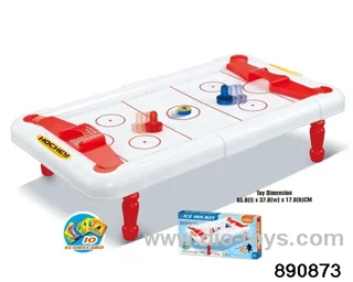 ice hockey set in color box