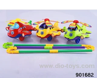 Hand push toy in opp bag
