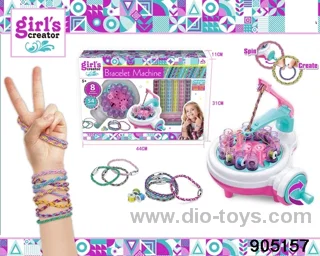bracelet machine in window box
