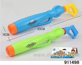 63CM bottle blowing five-hole water cannon in poly bag header