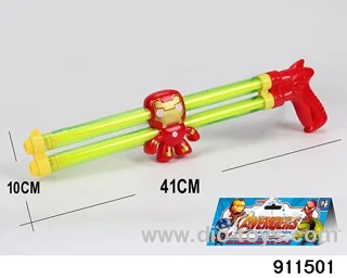 41CM Iron Man Double Pipe Water Cannon in poly bag header