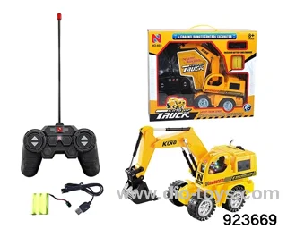 5ch RC engineering vehicle included battery