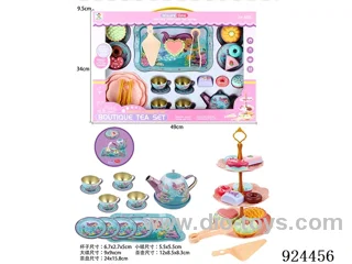 TEA SET IN WINDOW BOX