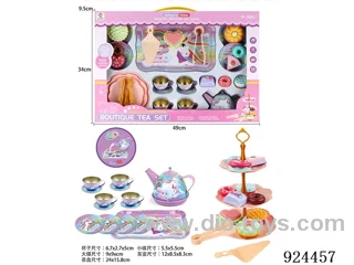 TEA SET IN WINDOW BOX