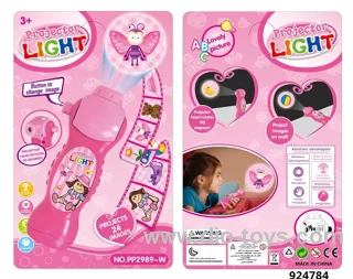 Projector in blister card